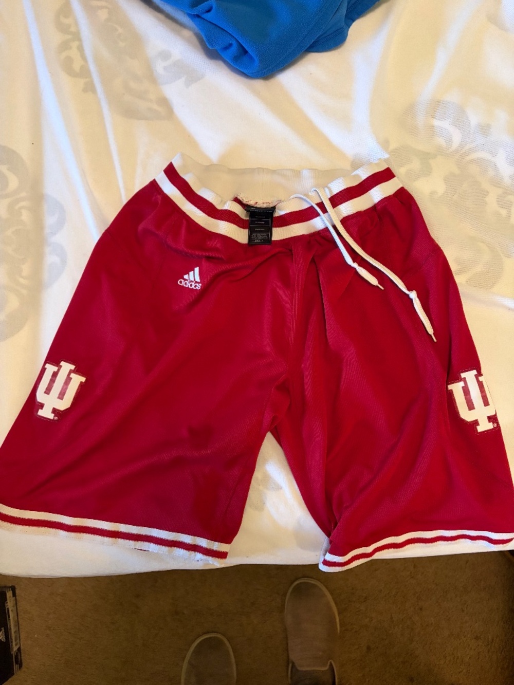 VTG Adidas IU Indiana University Hoosiers Basketball Shorts Men’s Medium